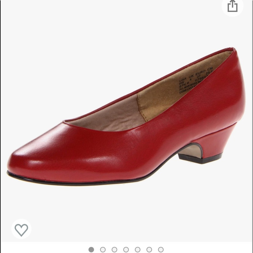 Soft Style Woman’s Angel li Pump Red Size 9 New